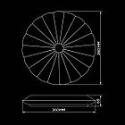 Світильник світлодіодний Biom DL-R605-18 5000K 18Вт без д/к, фото 4