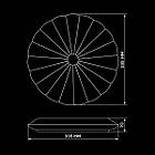 Світильник світлодіодний Biom DL-R605-24 5000K 24Вт без д/к, фото 4
