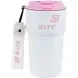 Термокружка Kite K25-1220-3, 450 мл, біло-рожева