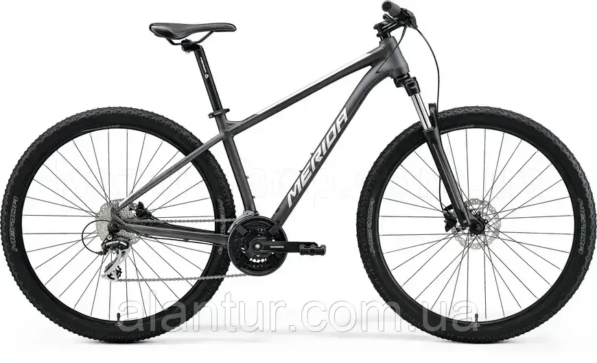 Велосипед MERIDA BIG.SEVEN 20-3X, L (18.5), MATT ANTHRACITE(SILVER)