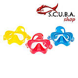 Маска Marlin Frameless Duo Blue, фото 6