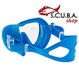 Маска Marlin Frameless Duo Blue, фото 4