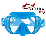Маска Marlin Frameless Duo Blue, фото 2