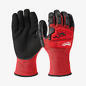 Рукавиці MILWAUKEE з захистом від удару та опором порізам 3/C рівня, 8/M