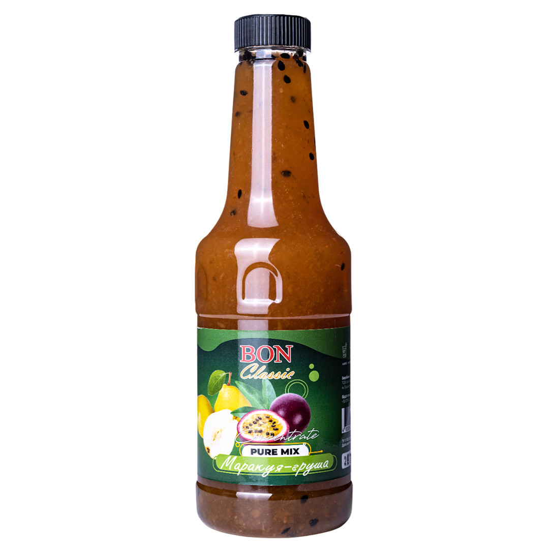 Пюре Bon Classic Маракуя-груша 1200 г