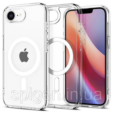 Чохол Spigen для iPhone 16e - Ultra Hybrid MagFit, White (ACS09139), фото 1