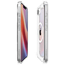 Чохол Spigen для iPhone 16e - Ultra Hybrid MagFit, White (ACS09139), фото 5