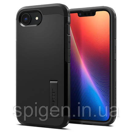 Чохол Spigen для iPhone 16e - Tough Armor AI (MagFit), Black (ACS09137), фото 1