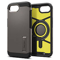 Чохол Spigen для iPhone 16e - Tough Armor AI (MagFit), Gunmetal (ACS09136), фото 3