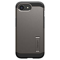 Чохол Spigen для iPhone 16e - Tough Armor AI (MagFit), Gunmetal (ACS09136), фото 4