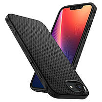 Чохол Spigen для iPhone 16e - Liquid Air, Matte Black (ACS09161), фото 4
