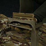 Сумка мультикам (82х37х33 см) KIBORG MILITARY BAG Військова Сумка для ЗСУ | Оксфорд 900D PU, фото 10
