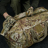 Сумка мультикам (82х37х33 см) KIBORG MILITARY BAG Військова Сумка для ЗСУ | Оксфорд 900D PU, фото 8