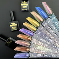 Палітра для демонстрації гель-лаків Aurora Дизайнер з ефектом перлинного втирання