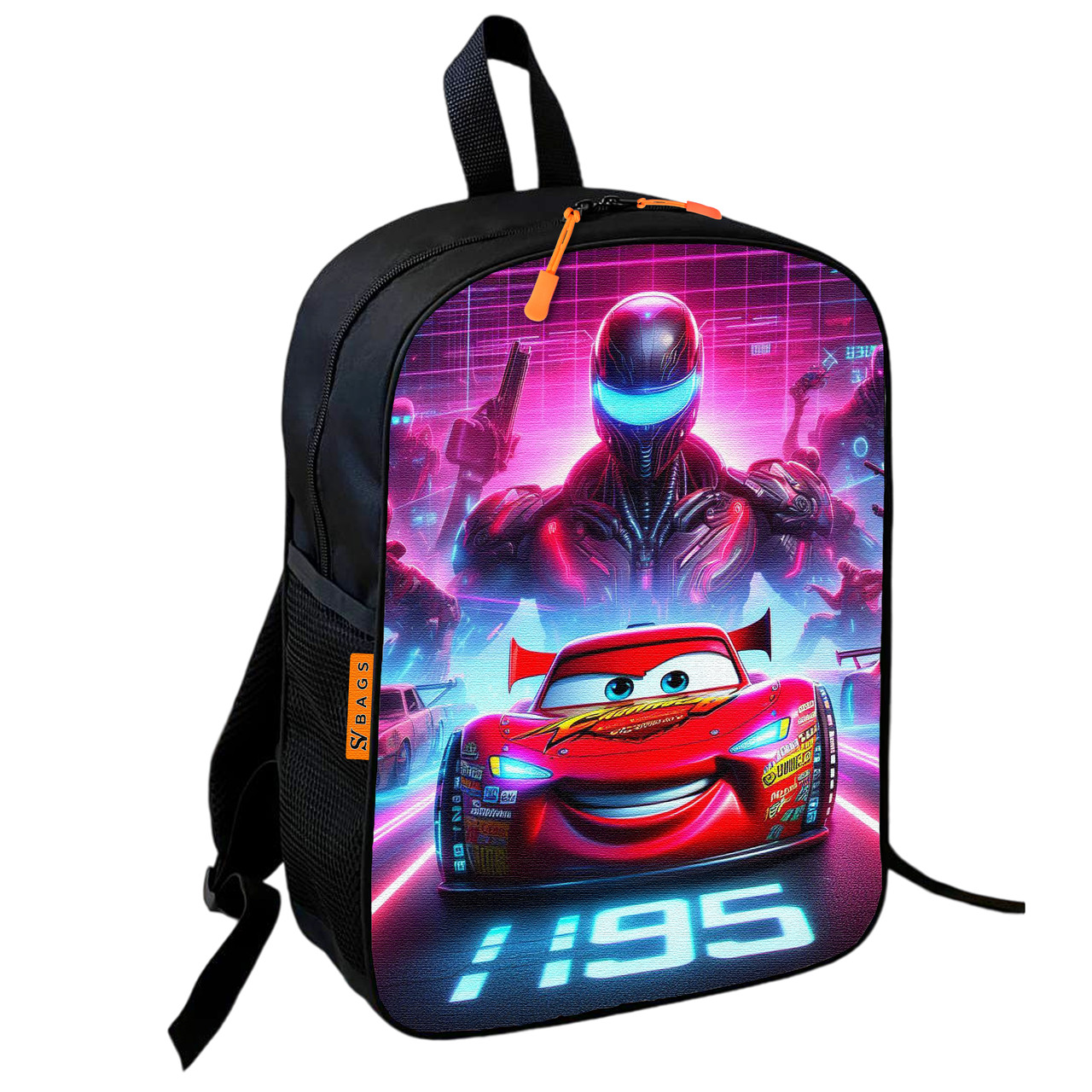 Рюкзак шкільний дитячий Тачки Блискавка Маквін 36х27 см для хлопчика (01162), фото 1