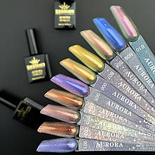 Палітра для демонстрації гель-лаків Aurora Дизайнер з ефектом перлинного втирання