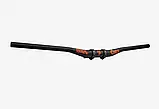 Руль RaceFace SIXC 35 Carbon 820 мм, 20 мм підйом, Fox Orange для Гравіті та Е-Байку, фото 4