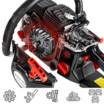 Бензопила Malatec ланцюгова MasterCut5700W, фото 6