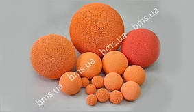 Гідрогумові м'ячі для промивки рукавів, шлангів, труб