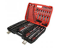 Набір інструментів для авто (1/2", 1/4" і 3/4") у кейсі комплект головок і ключів для автомобіля 216 шт. SN27