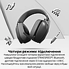 Ігрові бездротові навушники накладні bluetooth з мікрофоном різними підключеннями аукс USB Type-C з хорошим звуком Fantech, фото 4