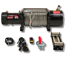 Лебідка електрична автомобільна Profter 25000 LBS (11340 кг. 24V)