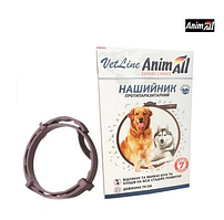 AnimAll VetLine нашийник протипаразитарний для собак, коричневого кольору, 70 см