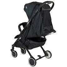 Дитяча прогулянкова коляска (рама алюмінієва, телескопічна ручка) JOY Vittoria 30883 Темно-зелений льон, фото 2