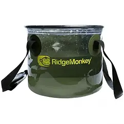 Відро м'яке з прозорою передньою стінкою Ridge Monkey Perspective Collapsible Bucket 15 л