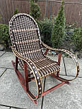 Качалка з лози +ротанг Заплетена, фото 7