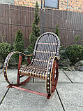 Качалка з лози +ротанг Заплетена, фото 6