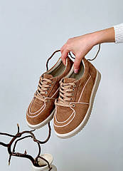 Кеди натуральна замша Barefoot 8260-28