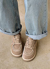 Кеди натуральна замша Barefoot 8263-28