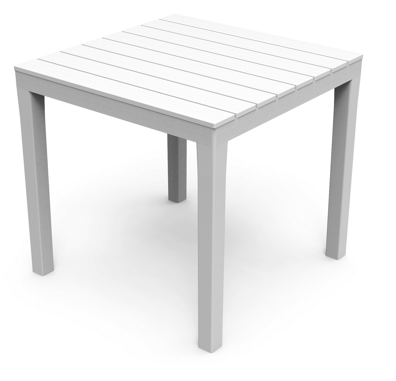 Стіл Progarden BALI 78x78x72 білий