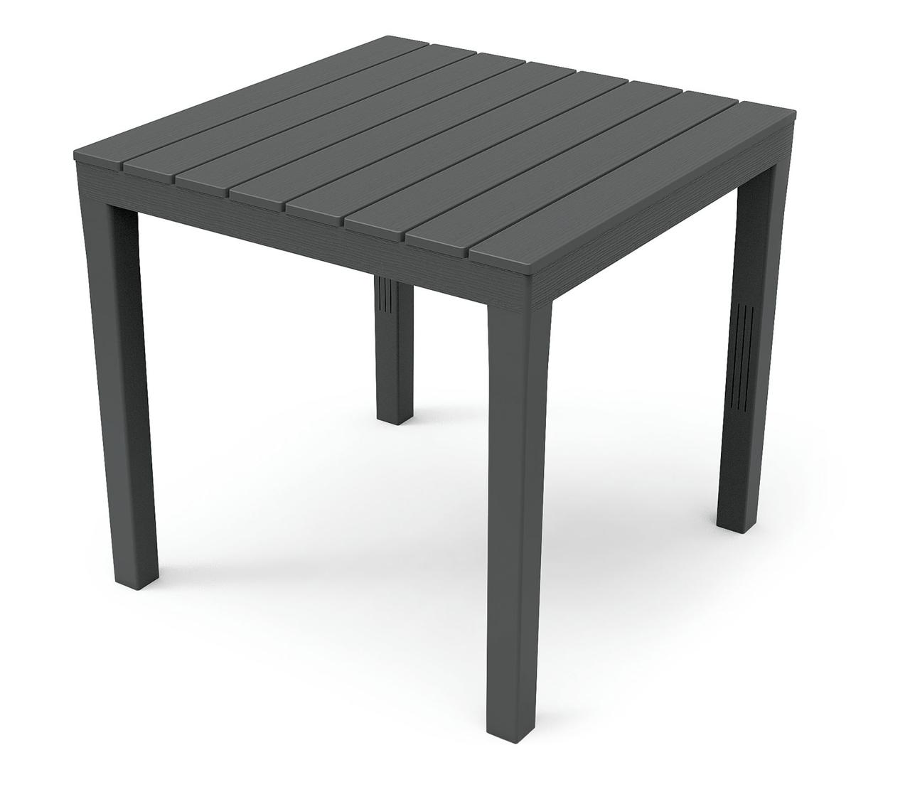Стіл Progarden BALI 78x78x72 антрацит