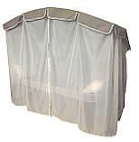 Комплект до гойдалки Ost-Fran PHILADELPHIA texsilk 170x110x10 см, тканина 2739 зі шторами, фото 4