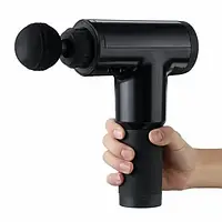 Переносной вибрационный массажный пистолет FascialGun FH-320,аккумуляторный массажер для расслабления мышц.qwr