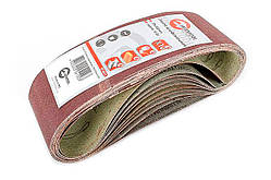 Стрічка шліфувальна Intertool 75 х 533 мм Р120 (10 шт.) (BT-0412)