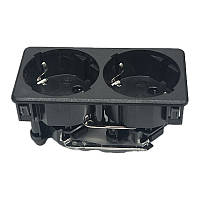 Розетка подвійна E-012 Євро AC UPS EU для EcoFlow Delta інвертора безперебійника