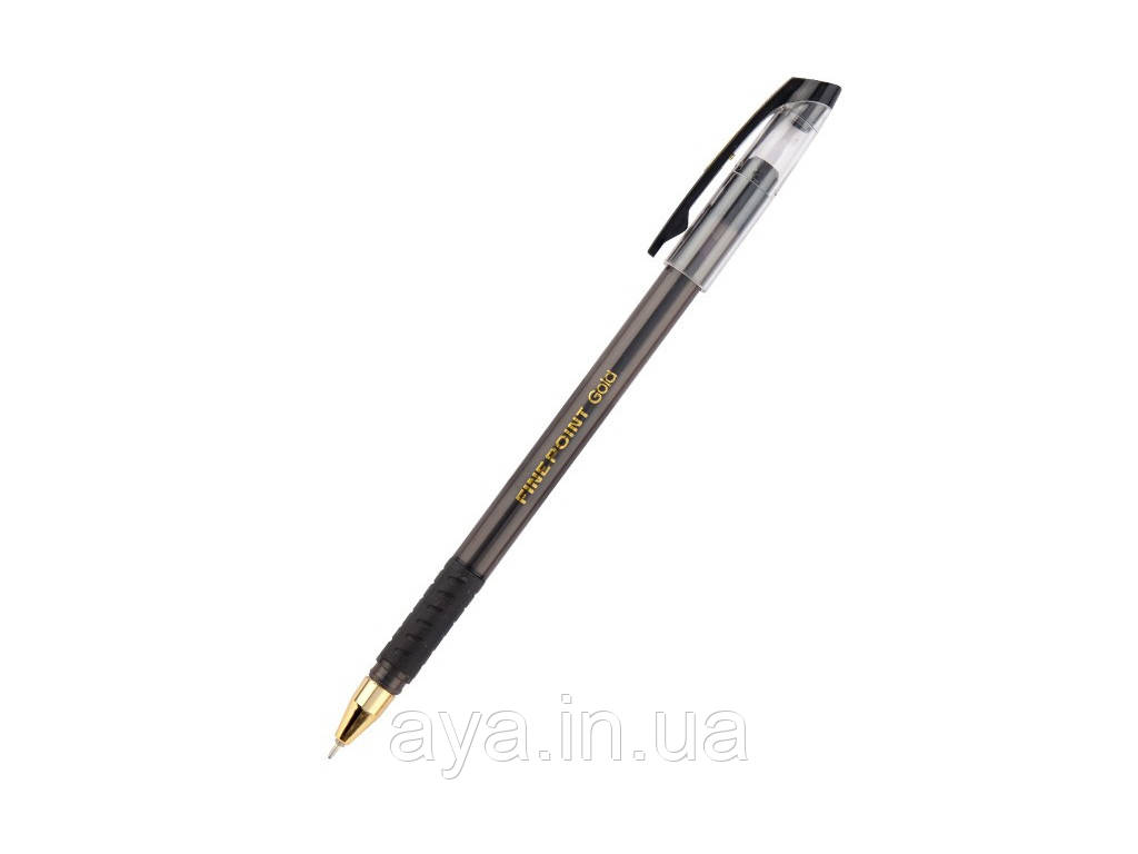 Ручка кулькова, чорна, G-Gold, Unimax, UX-139-01