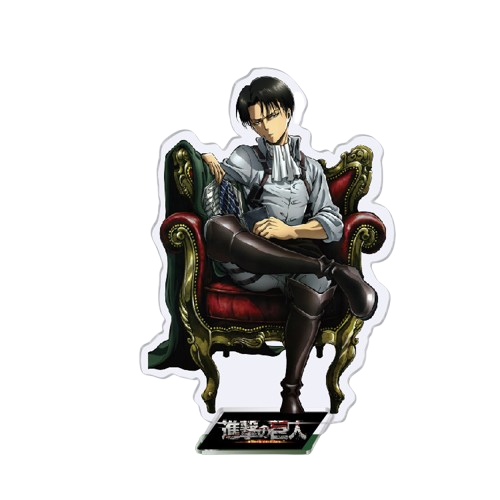 Акрилова фігурка Атака Титанів Леві Attack on Titan Levi 10 см, фото 1