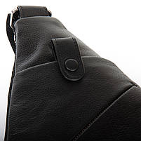 Сумка Мужская На Плечо кожа BRETTON 9186-50 black.Чоловічі сумки-планшети оптом і в роздріб в УкраЇні., фото 5