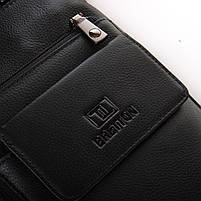 Сумка Мужская На Плечо кожа BRETTON 5601-5 black.Чоловічі сумки-планшети оптом і в роздріб в УкраЇні., фото 5