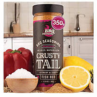 Суміш натуральних спецій для риби та морепродуктів BBQ Moments Seafood Seasoning Dry BBQ Rub 350 г