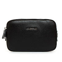 Жіноча шкіряна сумка клатч 60061 black. Купити жіночі сумки гуртом і в роздріб із натуральної шкіри в Україні, фото 3