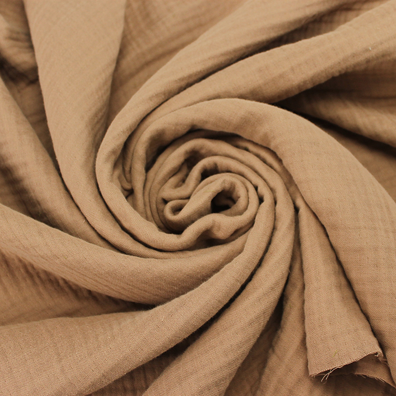 Муслін 4-шаровий, колір молочний шоколад, 240 см № MS-019, фото 1