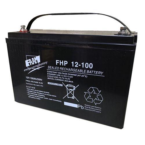 АКУМУЛЯТОРНА БАТАРЕЯ FAAM СЕРІЇ FHP 12-100 Напруга, В: 12, Ємність, А·год: 100