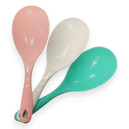 Ложка для мультиварки та рису RICE SPOON #954 23.5 см в асортименті кольорів, фото 1