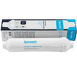 Постфільтр для зворотного осмосу Ecosoft 2х10, фото 3