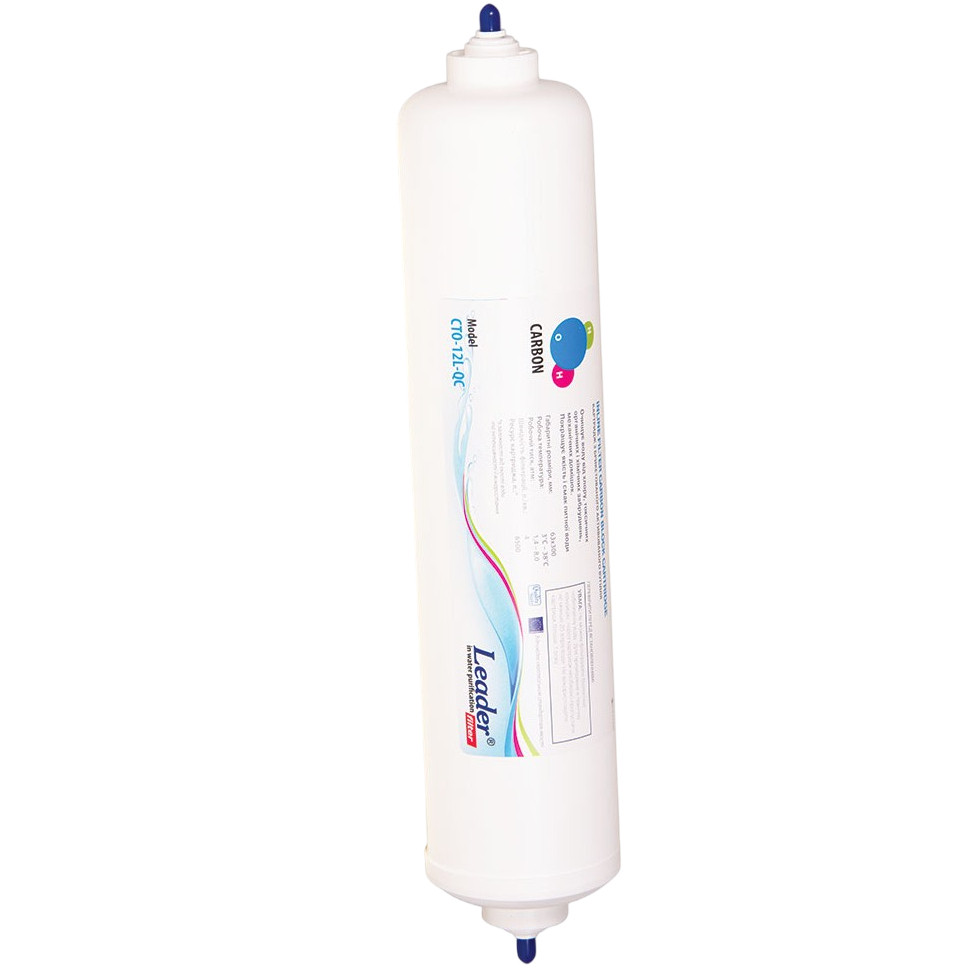 Постфільтр для зворотного осмосу Leader CTO-12L-QC